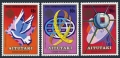 Aitutaki 312-314, 314a sheet