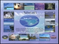 Aitutaki 547-561, 561a sheet
