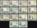 Angola 527 - Timor 324, 14 common design stamps 1967
