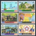 Anguilla 217-222, 222a sheet mlh