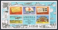 Anguilla 424-428, 428a sheet