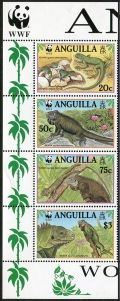 Anguilla 968a-968d strip