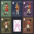 Antigua 274-278, 278a sheet mlh