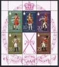 Antigua 274-278, 278a sheet mlh