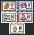 Antigua 490-494, 494a sheet