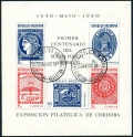 Argentina 474 ae sheet, CTO