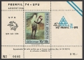 Argentina B64 PRENFIL-74 sheet