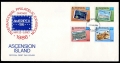 Ascension 394-397 FDC