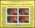 Bahamas 392-393, 393a sheet mlh