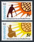 Bahamas 484-485 mlh/mnh