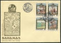 Bahamas 688-691 FDC