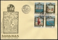 Bahamas 749-752, 753 2 FDC