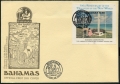 Bahamas 749-752, 753 2 FDC