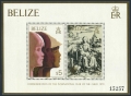 Belize 490-497, 498 ab-499 sheets