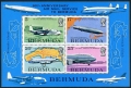 Bermuda 318-321, 321a sheet