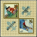 Bhutan 86Ef imperf sheet