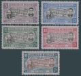 Bolivia 308-312 short set (5)