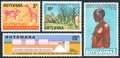 Botswana 43-46, 46a sheet