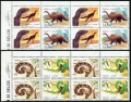 Brazil 2316-2319a pairs - blocks x4