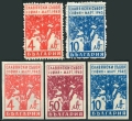 Bulgaria 464-465 perf & imperf, 466