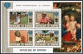 Burundi 557-560, B82 ad sheet