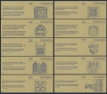 Canada 1187a x10 booklets