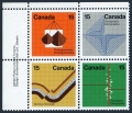 Canada  582-585a block