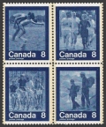 Canada 629-632a block mlh