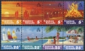 Cayman 532-533 ad strips, mlh