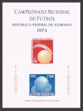 Chile 447-448a sovenir sheet exist