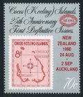 Cocos Islands 216, 217 sheet