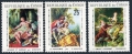 Congo PR 204 note 3 Mi 222-224 sheets/8