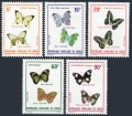 Congo PR  534-538, 539
