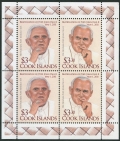 Cook Islands 1401 sheet of 2 ab pairs