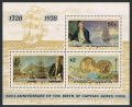 Cook Islands 499-501, 501a sheet