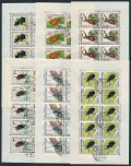 Czechoslovakia 1082-1090 sheets/10 CTO
