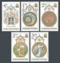 Czechoslovakia2185-2189,  2190 sheet