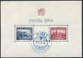 Czechoslovakia 251 ab sheet CTO 06.29.1938