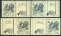 Czechoslovakia 334-335/label L & R