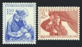 Czechoslovakia 582-583 mlh