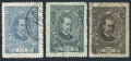 Czechoslovakia 61-63 used