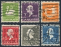 Denmark 246-251 used