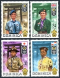 Dominica 324-327, 327a sheet