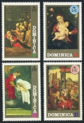 Dominica 348-351, 351a sheet