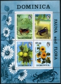 Dominica 368-371, 371a sheet