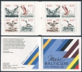 Estonia 231-234a booklet var 1