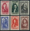 France B179-B184 mlh/mnh