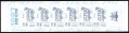 France B591a booklet pane