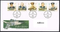 Great Britain 1157-1161 FDC