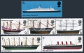 Great Britain 575-579a, 580